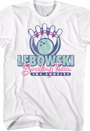 Los Angeles Bowling Team Big Lebowski T-Shirt