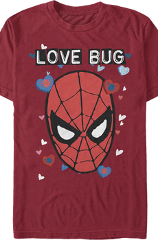 Spider-Man Love Bug Marvel Comics T-Shirt
