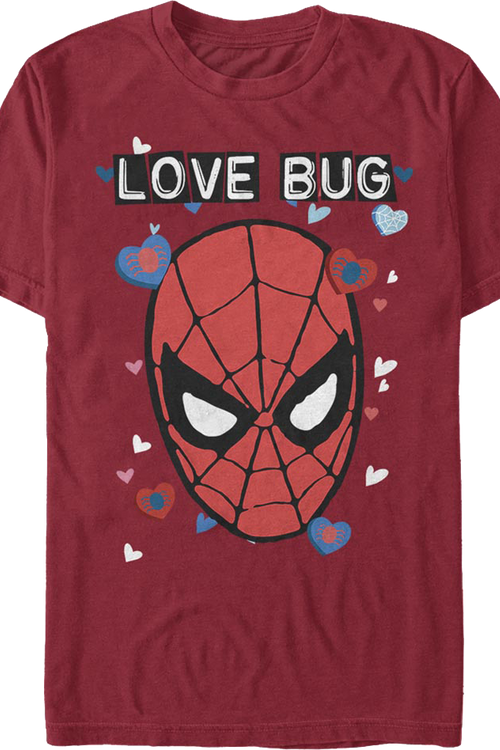 Spider-Man Love Bug Marvel Comics T-Shirtmain product image