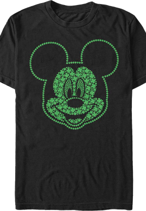 Lucky Mickey Mouse Four-Leaf Clovers Disney T-Shirt