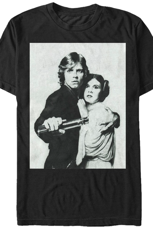 Luke Skywalker and Princess Leia Star Wars T-Shirtmain product image