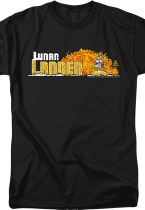 Lunar Lander Arcade Marquee Atari T-Shirt