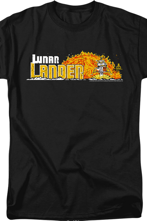 Lunar Lander Arcade Marquee Atari T-Shirtmain product image