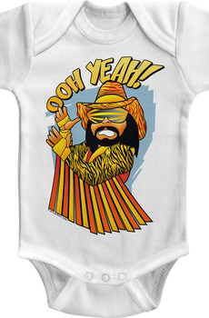 Macho Man Randy Savage Infant Snapsuit