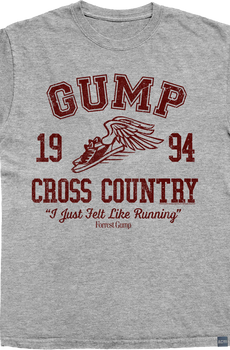 Made In USA 1994 Cross Country Forrest Gump T-Shirt