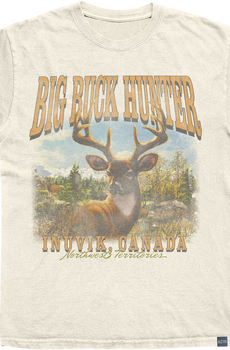 Made In USA Big Buck Hunter Inuvik Canada T-Shirt