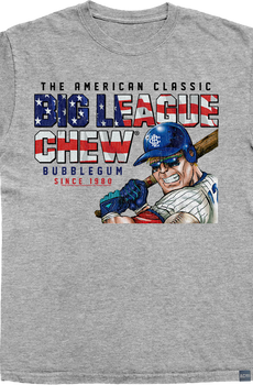 Made In USA Big League Chew America Text T-Shirt