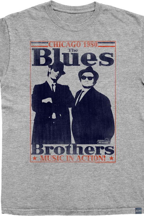 Made In USA Chicago 1980 The Blues Brothers T-Shirtmain product image