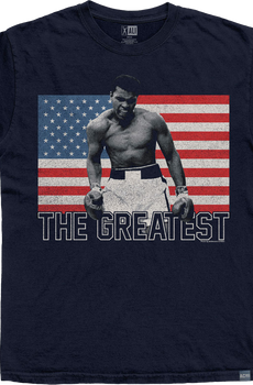 Made In USA Flag The Greatest Muhammad Ali T-Shirt