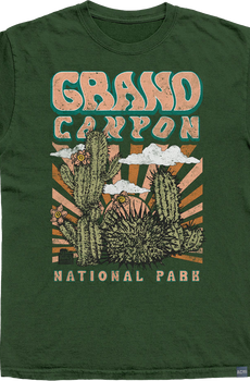 Made In USA Grand Canyon Cactus NPCA T-Shirt