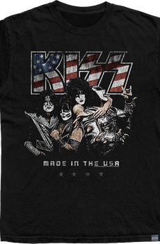 Made In USA KISS Amerikiss T-Shirt