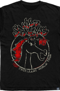 Made In USA Most Excellent World Tour Wyld Stallyns T-Shirt