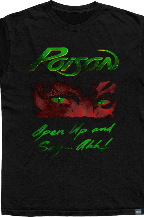 Made In USA Open Up And Say...Ahh Poison T-Shirtmain product image