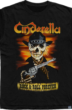 Made In USA Rock and Roll Forever Cinderella T-Shirt