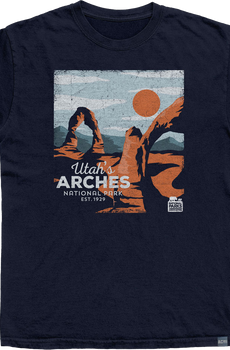 Made In USA Utah Arches NPCA T-Shirt