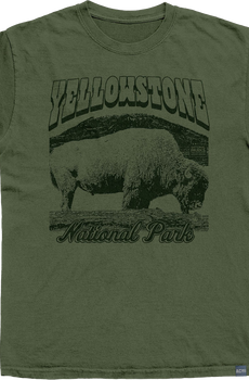 Made In USA Yellowstone Bison NPCA T-Shirt