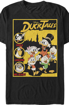 Main Cast And Supporting Characters DuckTales T-Shirt
