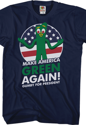 Make American Green Again Gumby T-Shirt