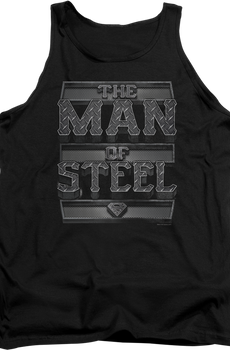 Man of Steel Superman Tank Top