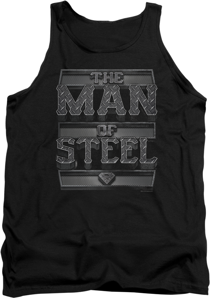 Man of Steel Superman Tank Top Men's