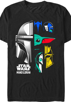 Mandalorian Icons Star Wars T-Shirt