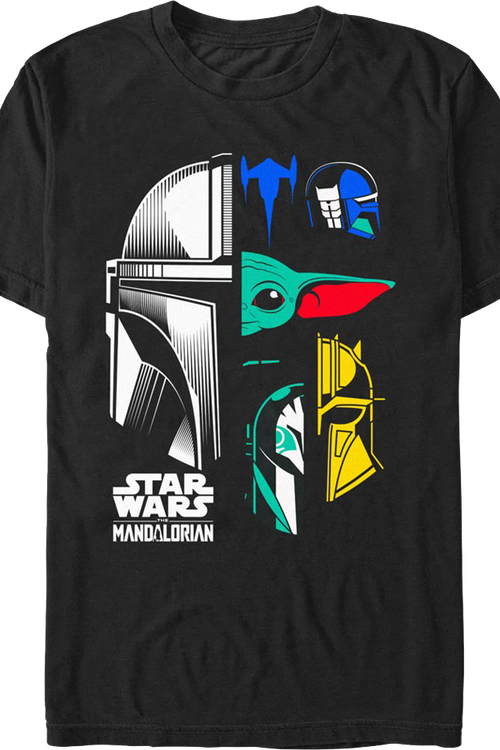 Mandalorian Icons Star Wars T-Shirtmain product image