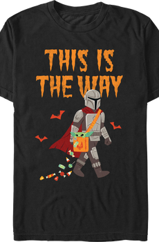 Mandalorian This Is The Way Halloween Star Wars T-Shirt