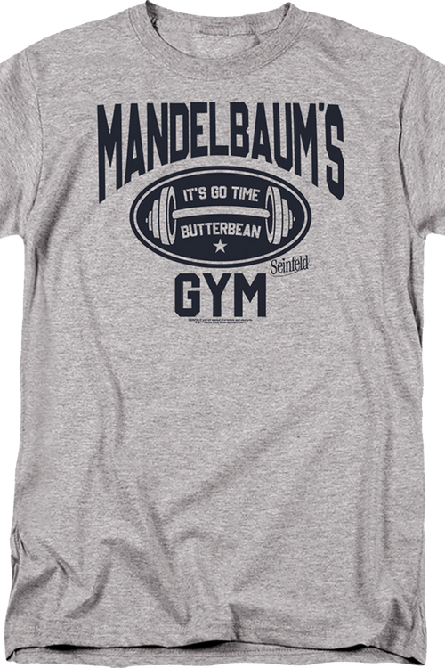 Mandelbaum's Gym Seinfeld T-Shirtmain product image