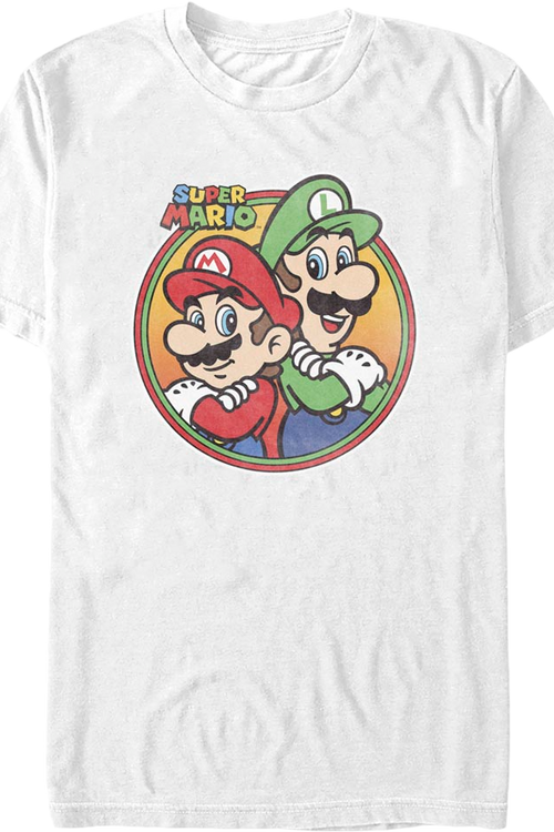 Mario & Luigi Super Mario Bros. Nintendo T-Shirtmain product image