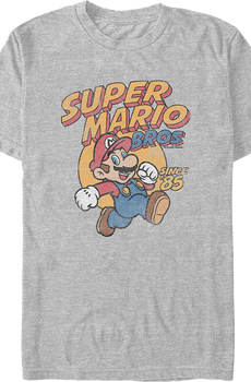 Mario Running Since 1985 Super Mario Bros. T-Shirt
