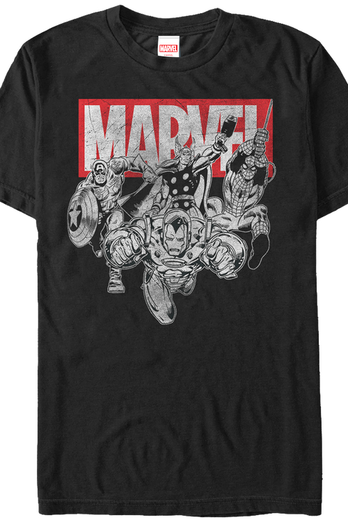 Marvel Comics Collage T-Shirtmain product image