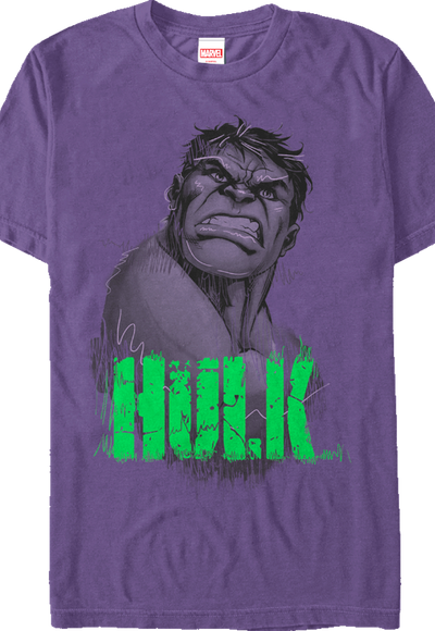Marvel Incredible Hulk Sketch T-Shirt