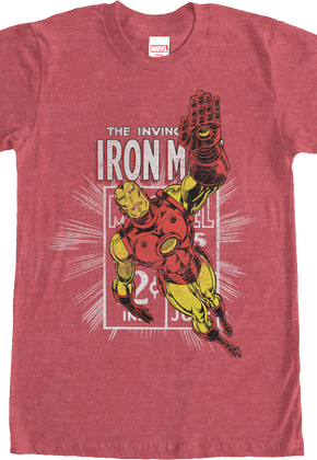 Marvel Stamp Iron Man T-Shirt