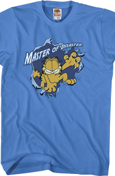 Master Of Disaster Garfield T-Shirt