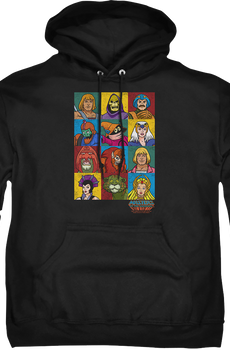 Masters of the Universe Characters Hoodie