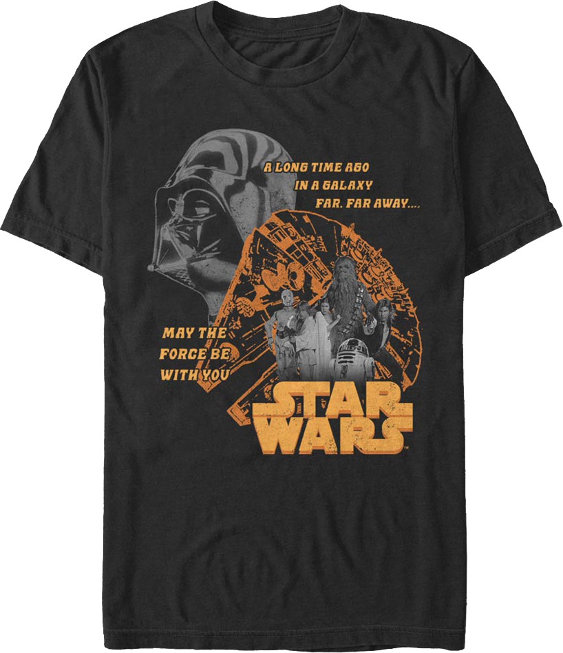 May the force be hot sale with you t shirt