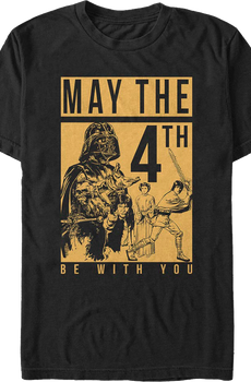 May The Fourth Be With You Sketches Star Wars T-Shirt