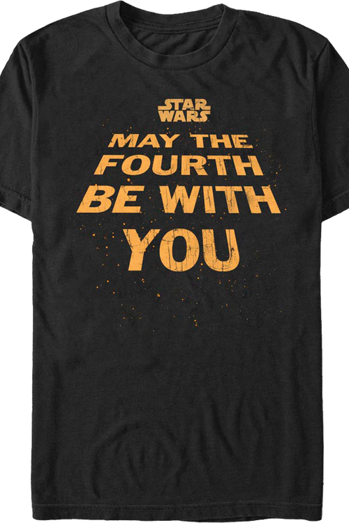 May The Fourth Be With You Star Wars T-Shirtmain product image