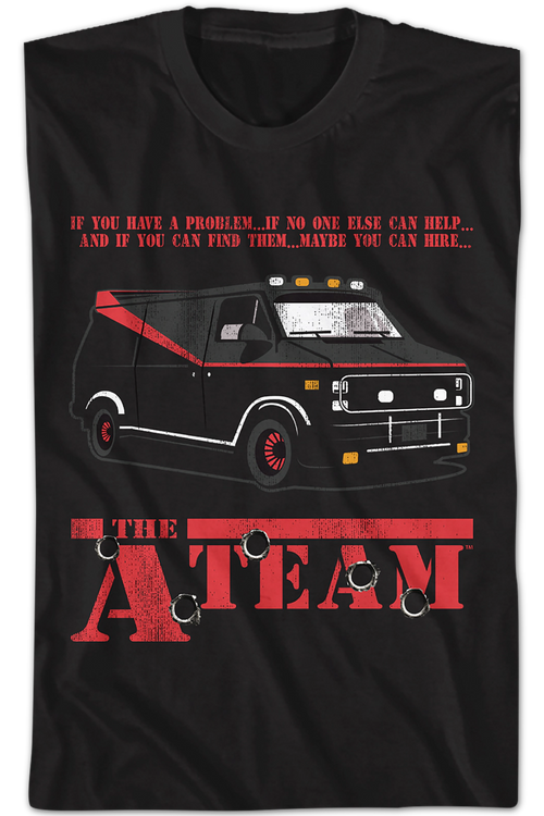 If You Have A Problem A-Team Shirtmain product image
