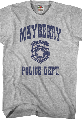 Mayberry Police Dept. Andy Griffith Show T-Shirt