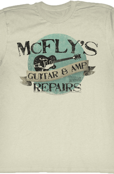 McFly's Repairs Back To The Future T-Shirt