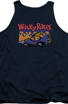 Mean Machine Wacky Races Tank Top