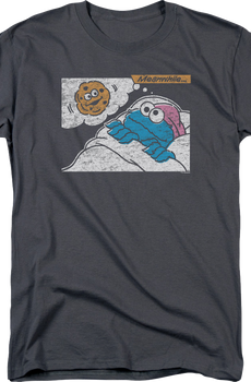 Meanwhile Cookie Monster Sesame Street T-Shirt