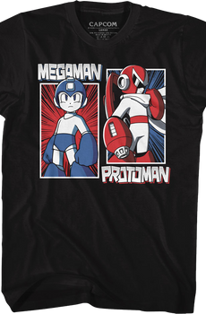 Mega Man and Proto Man T-Shirt