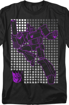 Megatron Grid Transformers T-Shirt