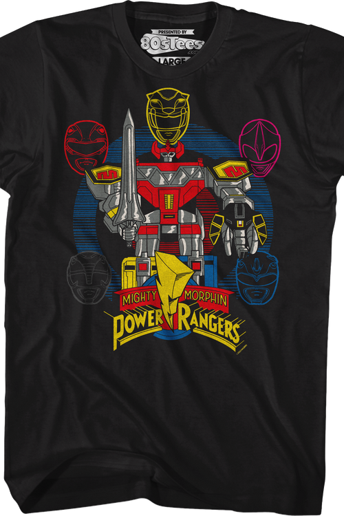 Megazord Mighty Morphin Power Rangers T-Shirtmain product image