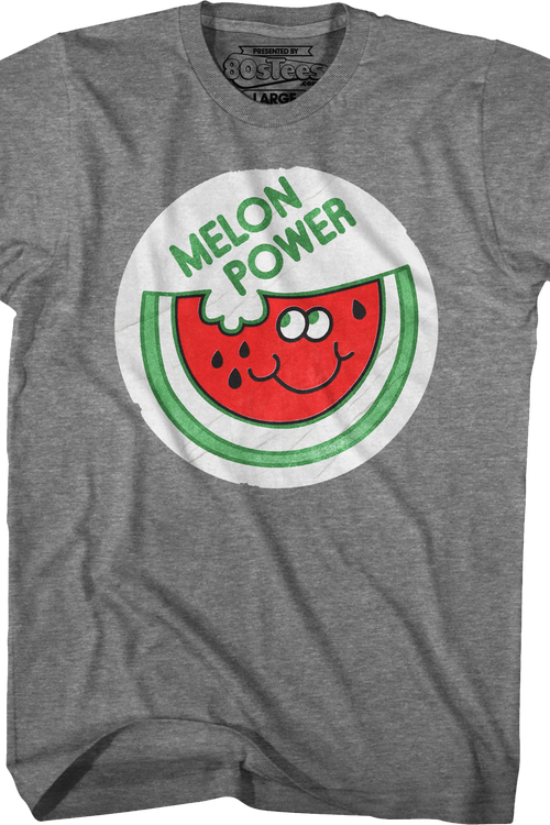 Melon Power Scratch & Sniff Sticker T-Shirtmain product image