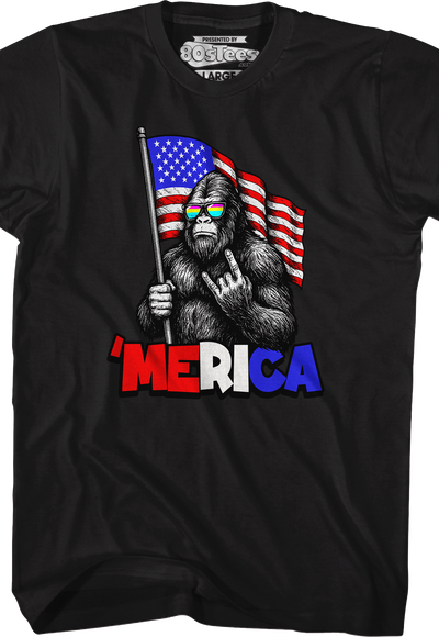 'Merica Bigfoot T-Shirt