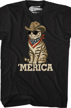'Merica Cat T-Shirt