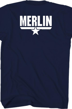Merlin Name Top Gun T-Shirt